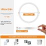 3000K 4000K 6500K 3 Colours Ceiling Light, 15 W 1500 LM, Modern, Round, IP44 Waterproof Bathroom Ceiling Light for Kitchen, Bedroom, Hallway, Garage, Balcony Image 3