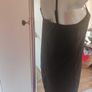New Look black strappy long line top size UK12 EU40 Postage included Image 2