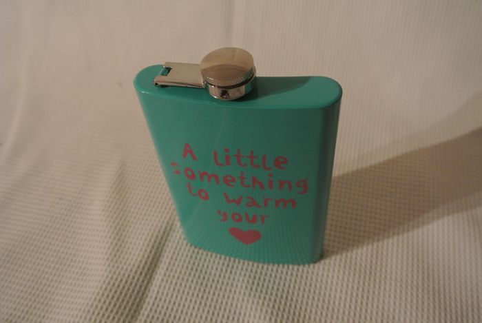 8 Oz Hip Flask - As New.