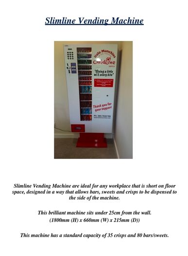 slim vending machines