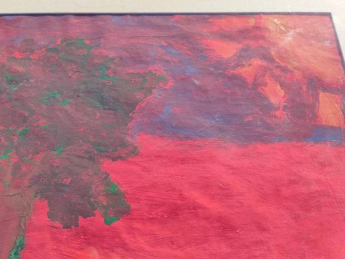 Vintage original Aboriginal pastel