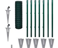 Euro Fence Steel 10x1 m Green