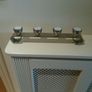 Four silver tealight holder Image 2