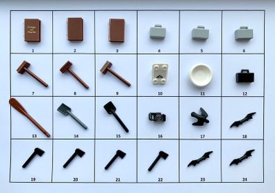Lego genuine accessories - mixed items lot 1