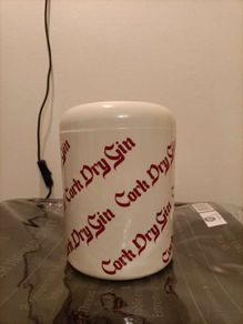 Vintage Ice bucket with Gin Logo