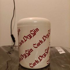 Vintage Ice bucket with Gin Logo