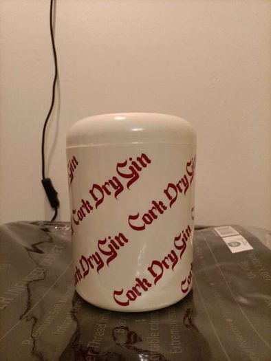 Vintage Ice bucket with Gin Logo