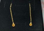 Pandora 18ct solid gold Love Pod Earrings