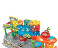 children's toy Vtec tut tut garage plus 6 tut tut cars