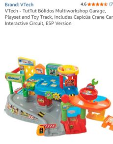 children's toy Vtec tut tut garage plus 6 tut tut cars