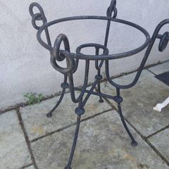 Heavy old type garden table