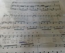 Vintage Sheet Music