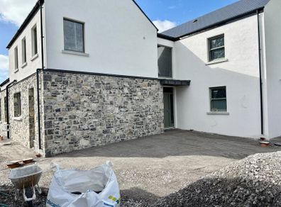 Old White Random Fieldstone Limestone