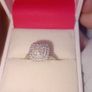 White gold engagement ring Image 2