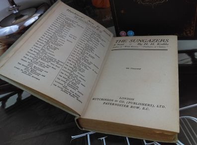 The Sungazers ! by H.H. Knibbs ! EXTREMELY RARE ! Hardnack !