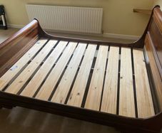 5' sleigh bed