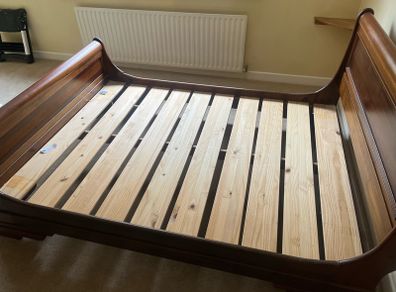 5' sleigh bed