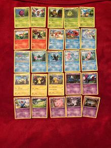 Pokemon XY Phantom Forces 51 card set Common/Uncommon