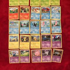 Pokemon XY Phantom Forces 51 card set Common/Uncommon