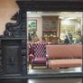 Lioncrest Carved Solid Oak Mirror-Back Sideboard Image 2
