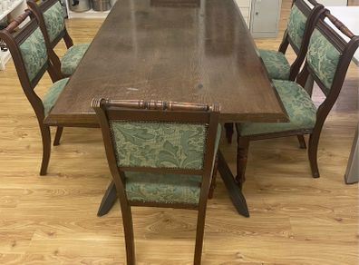 Dining table and chairs