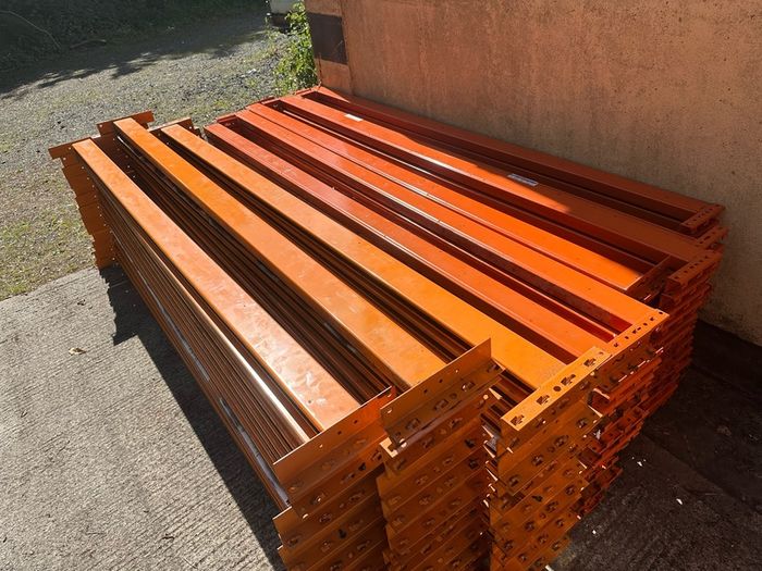 20 Ft Double Bay Pallet Racking - Large Quantity Available