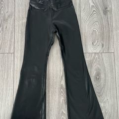 Zara Faux Leather Trousers Age 7