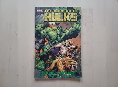 The Incredible Hulks Planet Savage Marvel Graphic Novel