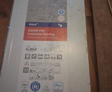 Aqua wooden flooring for bathrooms