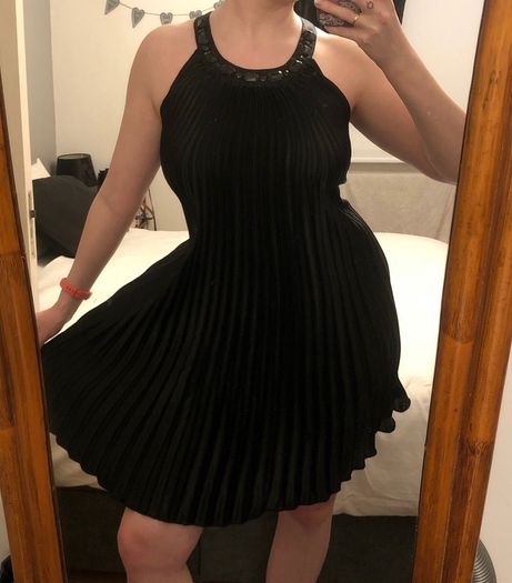 Gorgeous black cocktail dress