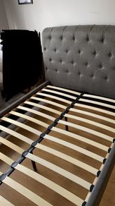 Upholstered Sleigh Bed