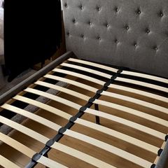 Upholstered Sleigh Bed