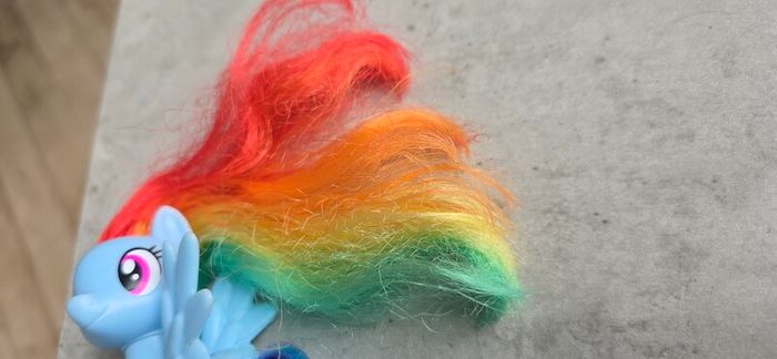 Rainbow Dash Reboot Brushable 3 inch G4 My Little Pony 2016