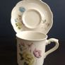 Fabulous J&G Meakin Coffee Set for Six in the Sterling Shape and a Pretty Floral Pattern Called "Springfield" Image 7
