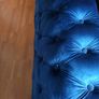 Royal Blue Chester Corner Suite. Incomplete. Image 8