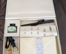 Calligraphy writing set with wax seal kit