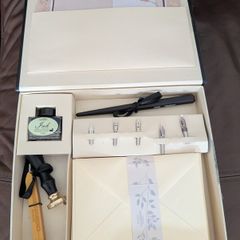 Calligraphy writing set with wax seal kit