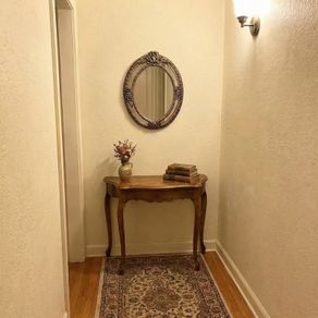 Small resin framed mirror