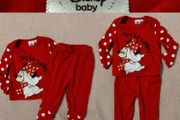 Disney Baby, Top And Bottoms Set