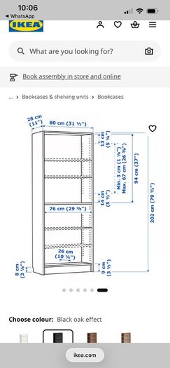 Billy bookcase