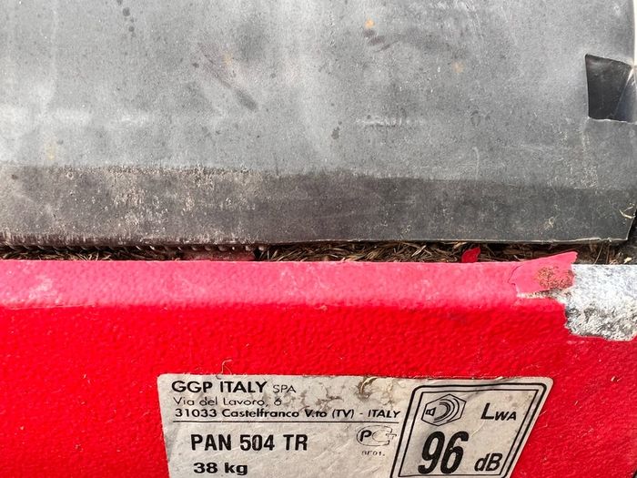 petrol lawnmower