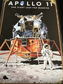 Space Mission Plaque- Apollo 11