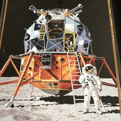 Space Mission Plaque- Apollo 11