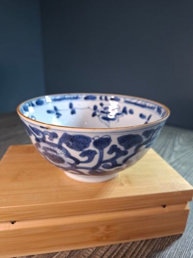 Chinese Kangxi porcelain Lotus bowl