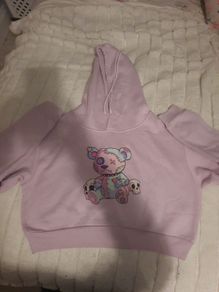 NEW lilac teddy hoody