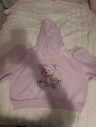 NEW lilac teddy hoody