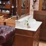 Antique French Oak Dressing Chest with Marble Top Image 6