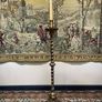 Vintage Ornate Brass Floor Lamp Image 7