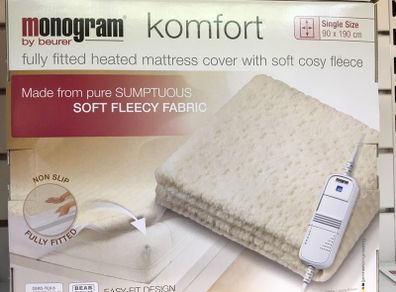 Electric Blanket Single Size Komfort
