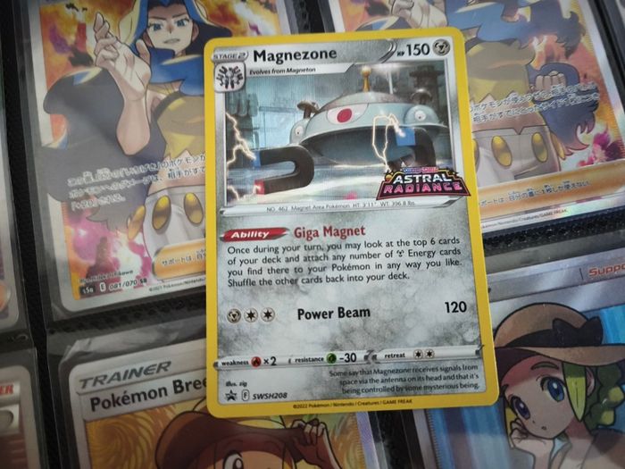 Magnezone ! Promo ! Astral Radiance Stamp ! 2022 ! Pokemon Card !
